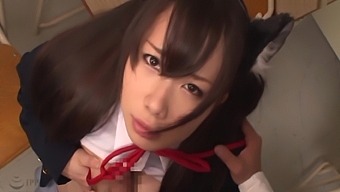 Horny Japanese girl Minami Kitahara, Koyoi Yumesaki, Miku Tanaka in Amazing Cosplay, Toys JAV movie